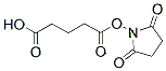 Molecular structure of the compound: Pentanedioic acid