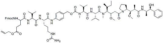 Molecular structure of the compound BP-41129