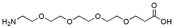 Molecular structure of the compound: Amino-PEG4-acid