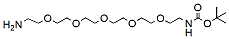 Molecular structure of the compound: t-boc-N-amido-PEG5-amine