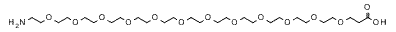 Molecular structure of the compound: Amino-PEG12-acid