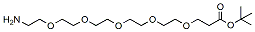Molecular structure of the compound: Amino-PEG5-t-butyl ester
