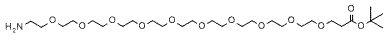 Molecular structure of the compound: Amino-PEG10-t-butyl ester