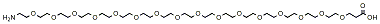 Molecular structure of the compound: Amino-PEG16-acid