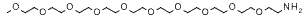 Molecular structure of the compound: m-PEG10-amine