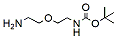 Molecular structure of the compound: t-Boc-N-amido-PEG1-amine