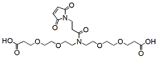 Molecular structure of the compound: N-Mal-N-bis(PEG2-acid)