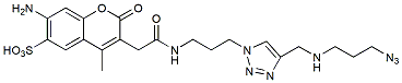 Molecular structure of the compound: BP Fluor 350 Azide Plus