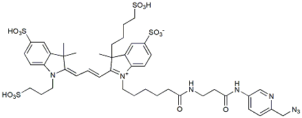 Molecular structure of the compound BP-28124