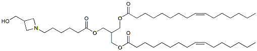 Molecular structure of the compound BP-40813