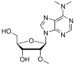 Molecular structure of the compound: N6,N6-Dimethyl-2’-O-methyladenosine