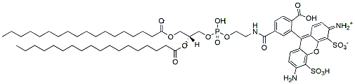 Molecular structure of the compound: DSPE-Fluor 488