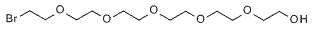 Molecular structure of the compound: Bromo-PEG6-alcohol