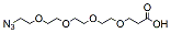 Molecular structure of the compound: Azido-PEG4-acid