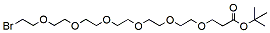 Molecular structure of the compound: Bromo-PEG6-t-butyl ester