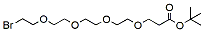 Molecular structure of the compound: Bromo-PEG4-t-butyl ester
