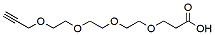 Molecular structure of the compound: Propargyl-PEG4-acid