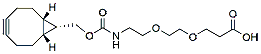 Molecular structure of the compound: endo-BCN-PEG2-acid