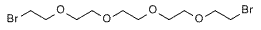 Molecular structure of the compound: Bromo-PEG4-bromide
