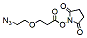 Molecular structure of the compound: Azido-PEG1-NHS ester