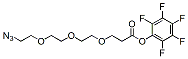 Molecular structure of the compound: Azido-PEG3-PFP ester