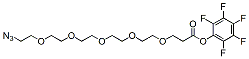 Molecular structure of the compound: Azido-PEG5-PFP ester