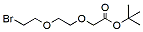 Molecular structure of the compound: Bromo-PEG2-CH2CO2tBu