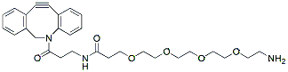 Molecular structure of the compound: DBCO-NHCO-PEG4-amine