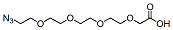 Molecular structure of the compound: Azido-PEG4-CH2CO2H