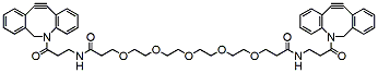 Molecular structure of the compound: DBCO-PEG5-DBCO