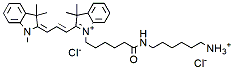 Molecular structure of the compound: Cy3 amine