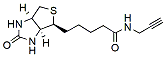 Molecular structure of the compound: Biotin alkyne