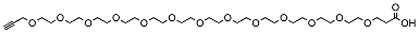 Molecular structure of the compound: Propargyl-PEG13-acid