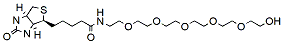 Molecular structure of the compound: Biotin-PEG6-alcohol