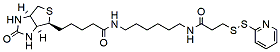 Molecular structure of the compound: Biotin-HPDP