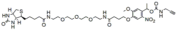 Molecular structure of the compound: PC Biotin-PEG3-alkyne