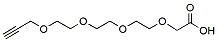 Molecular structure of the compound: Propargyl-PEG4-CH2CO2H