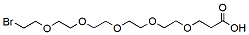 Molecular structure of the compound: Bromo-PEG5-acid