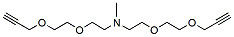 Molecular structure of the compound: N-Me-N-bis(PEG2-propargyl)