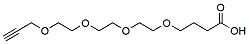 Molecular structure of the compound: Propargyl-PEG4-(CH2)3-acid