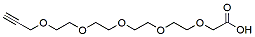 Molecular structure of the compound: Propargyl-PEG5-CH2CO2H