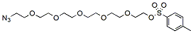 Molecular structure of the compound: Azide-PEG6-Tos