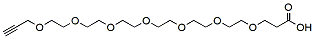 Molecular structure of the compound: Propargyl-PEG7-acid