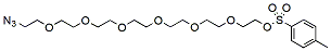 Molecular structure of the compound: Azide-PEG7-Tos