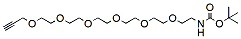 Molecular structure of the compound: t-Boc-N-Amido-PEG6-propargyl