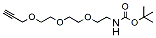 Molecular structure of the compound: t-Boc-N-Amido-PEG3-propargyl