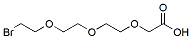 Molecular structure of the compound: Bromo-PEG3-CH2CO2H