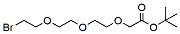 Molecular structure of the compound: Bromo-PEG3-CH2CO2tBu