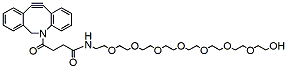 Molecular structure of the compound: Hydroxy-PEG7-DBCO