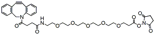 Molecular structure of the compound: DBCO-PEG5-NHS ester